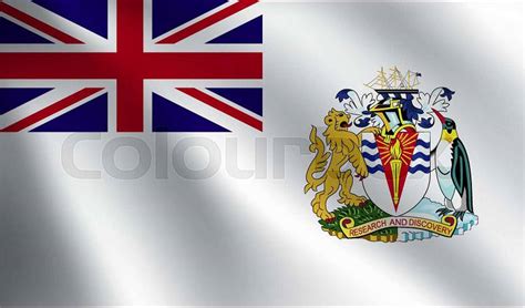 British Antarctic Territory flag | Stock vector | Colourbox