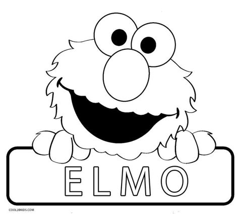 Elmo Coloring Pages Free Printable | Sesame street coloring pages, Birthday coloring pages, Elmo ...