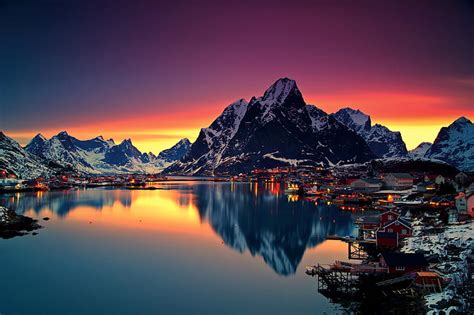 Online crop | HD wallpaper: mountains, norway, world, hd, 4k ...