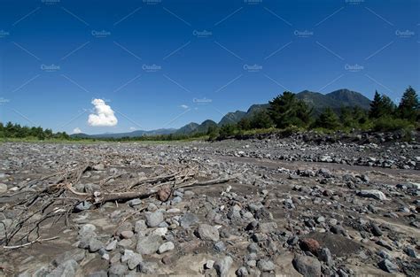 Dry River | Nature Stock Photos ~ Creative Market