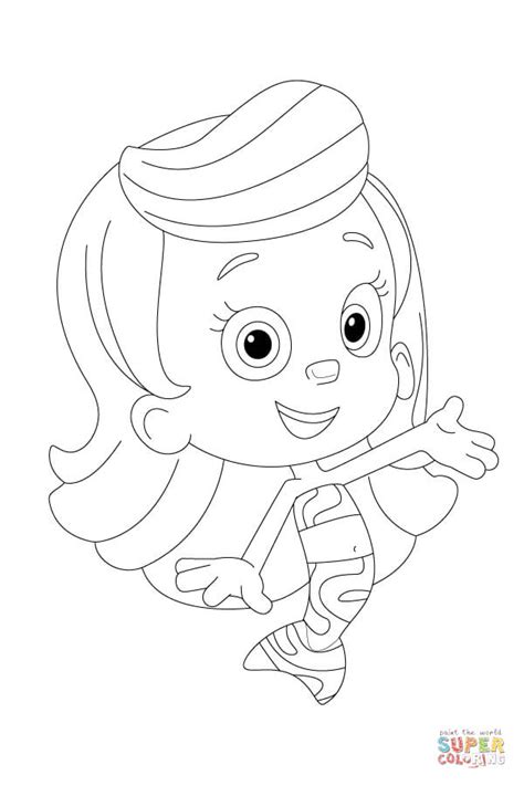 Bubble Guppies Molly Coloring Pages at GetColorings.com | Free ...