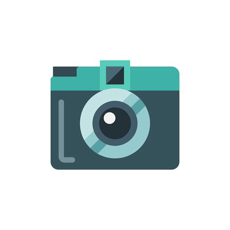 Mini camera flat isolated vector icon illustration 566369 Vector Art at Vecteezy