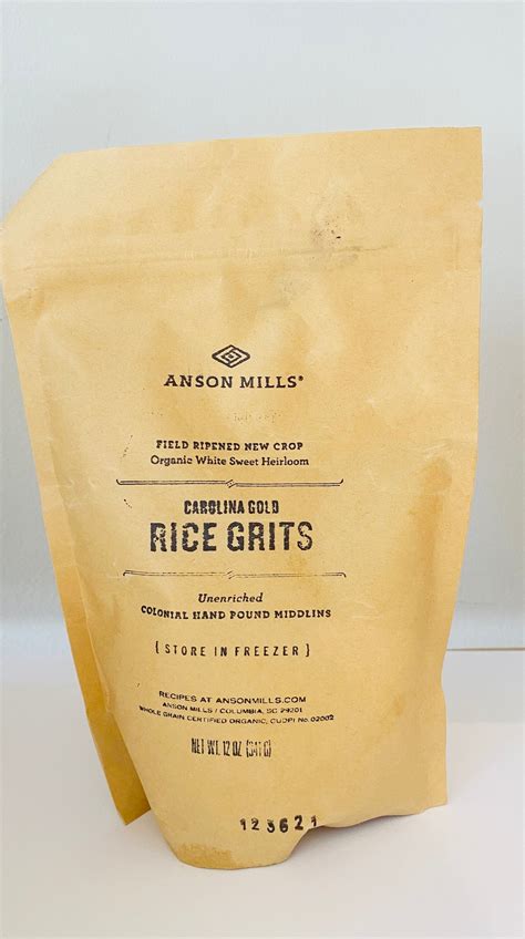 Anson Mills Carolina Gold Rice Grits – Bella Cucina