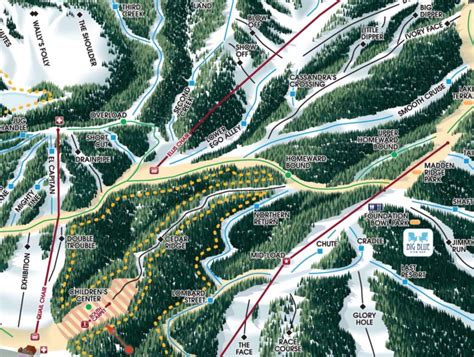 Trail Maps | Homewood Mountain Resort | Skihomewood.com