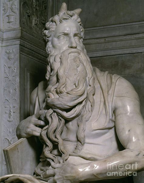 Moses, Detail Sculpture by Michelangelo - Pixels