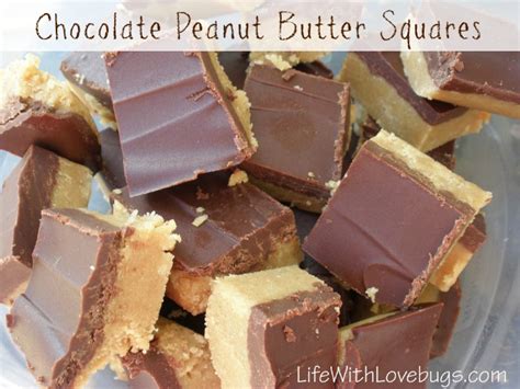 Peanut Butter Squares - Life With Lovebugs