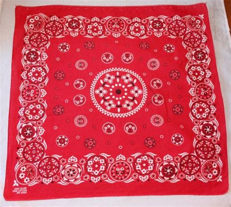 Reserved for rollo0815 Vintage Red Bandana Fast Color Cotton | Etsy | Red bandana, Vintage ...