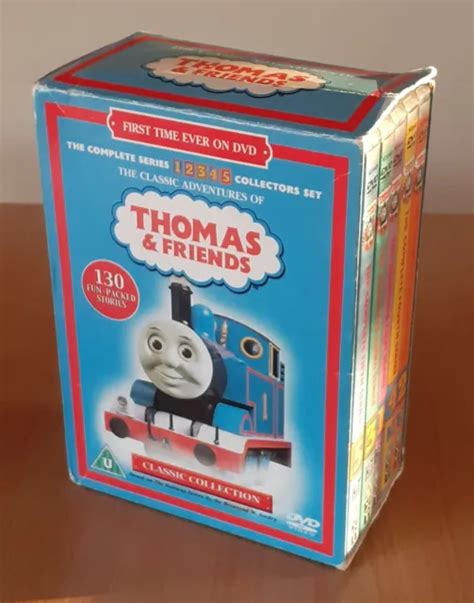 THOMAS AND FRIENDS Classic Collection Complete Series 1-5 DVD Boxset 2004 1st Re £52.99 ...