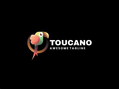 Toucan Gradient Colorful Logo Graphic by artnivora.std · Creative Fabrica