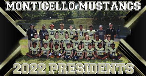 Presidents - Monticello Mustangs Youth Sports