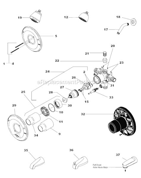 Delta Monitor Shower Faucet Parts List | Bruin Blog