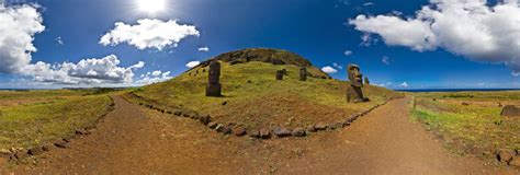 Rano Raraku (External Slope 03 of 13) 360 Panorama | 360Cities