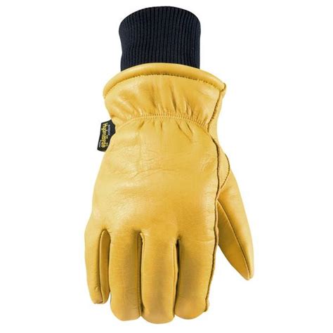 Wells Lamont Men's HydraHyde Leather Winter Work Gloves - 1202-L | Blain's Farm & Fleet