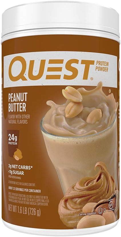 Quest Protein Powder Quest Protein Powder Quest Protein Powder Peanut Butter 1.6lb 1.6 Pound ...