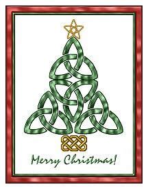 Celtic Christmas tree … | Celtic christmas, Irish christmas, Celtic quilt