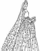 Beautiful Bride Coloring Pages  Cool sketch template