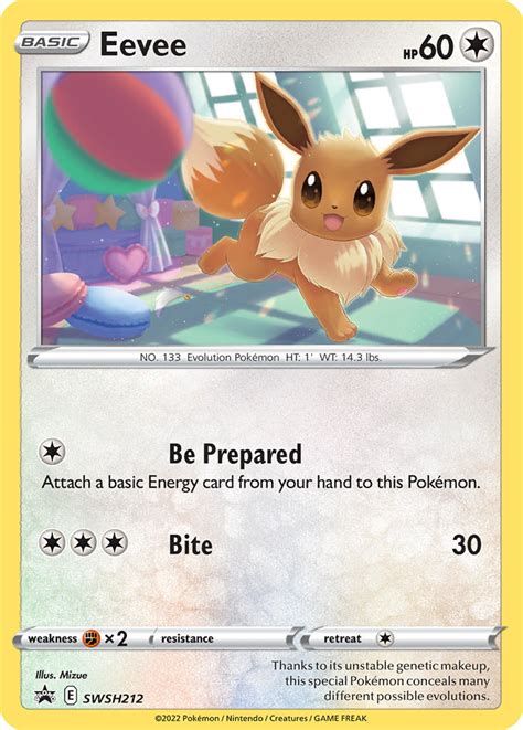 Eevee | SWSH Black Star Promos | Pokémon TCG Guru