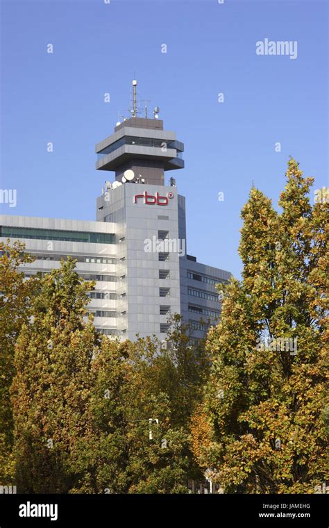 Germany,Berlin,radio broadcasting Berlin-Brandenburg RBB Stock Photo ...