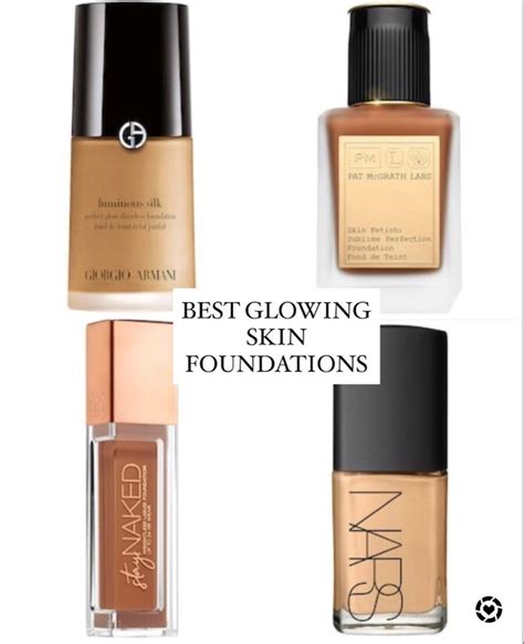 Best Glowing Skin Foundations! | Skin foundation, Luminous silk ...