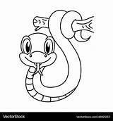 Snake Coloring Pages Sea Garter Printable Template Clipartmag Drawing  sketch template