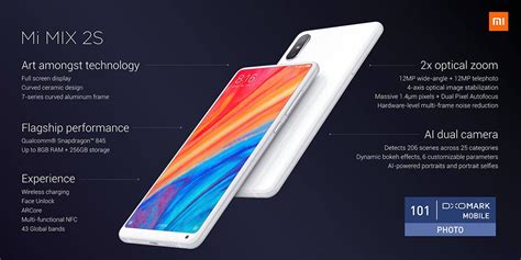 Xiaomi Mi MIX 2S Officially Announced - Specs, Features, Pricing Details