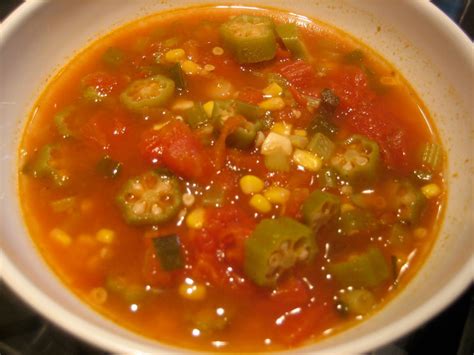 Southern-Style Okra Soup | Okra soup recipe, Okra recipes, Soup recipes