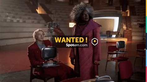 Long coat worn by Dr. Volumnia Gaul (Viola Davis) as seen in The Hunger ...