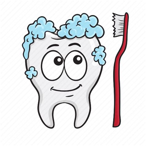 Cartoon, dental, dentist, emoji, smiley, tooth icon - Download on ...