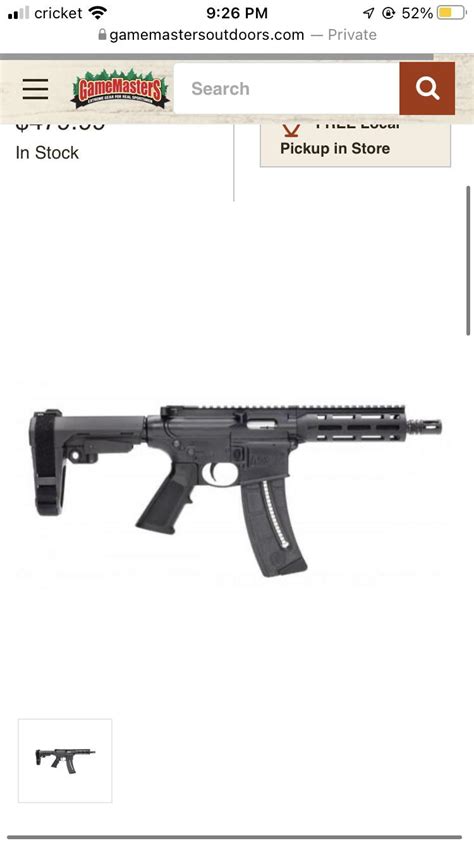 Opinions on this 22 ar pistol ? Looking at possibly getting one : r/ILGuns