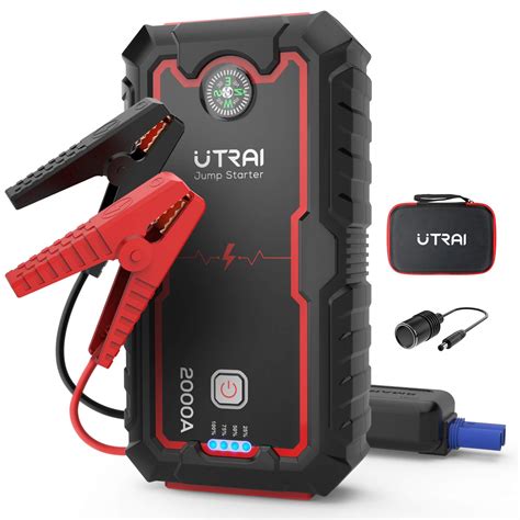 Jump Starter, UTRAI Jstar One Car Battery Jump Starter Portable 2000 ...