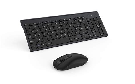 Buy cimetech Wireless Keyboard and Mouse Set, 2.4G Ultra Slim Sleek ...