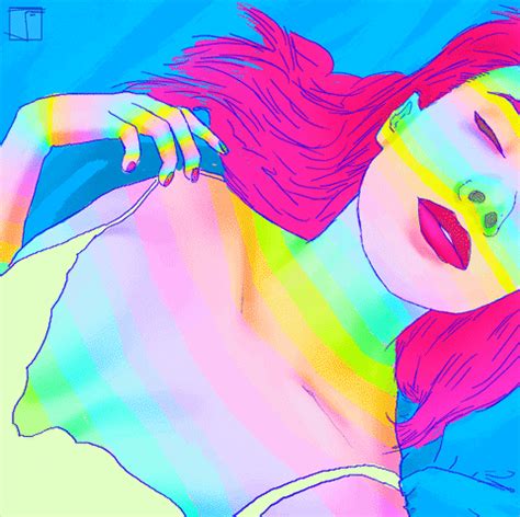 Rainbow Dreaming GIF by Phazed - Find & Share on GIPHY Art Drawings ...