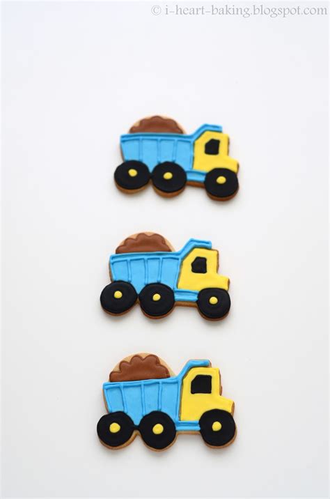 i heart baking!: dump truck cookies