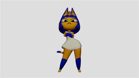 Ankha (animal crossing) - Download Free 3D model by Dalopera3D [d16c1a0 ...