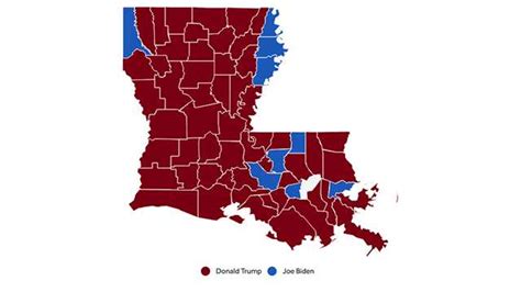 Louisiana Election Results 2020: Maps show how state voted for president