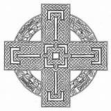 Celtic Cross Adult Coloring Pages sketch template