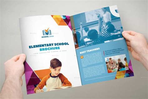 Elementary School Brochure Template 3Xa4 Trifold throughout Tri Fold ...