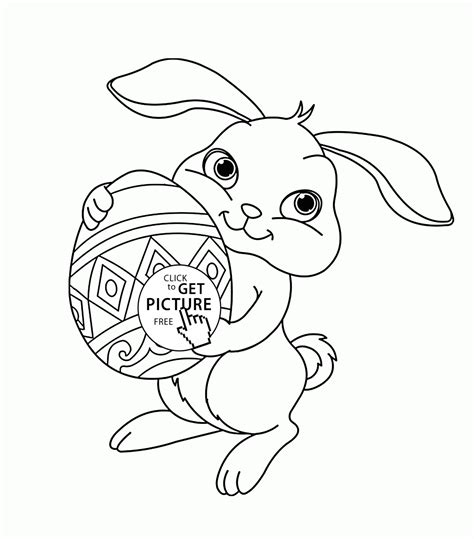 Cute Bunny Coloring Pages To Print - Coloring Home