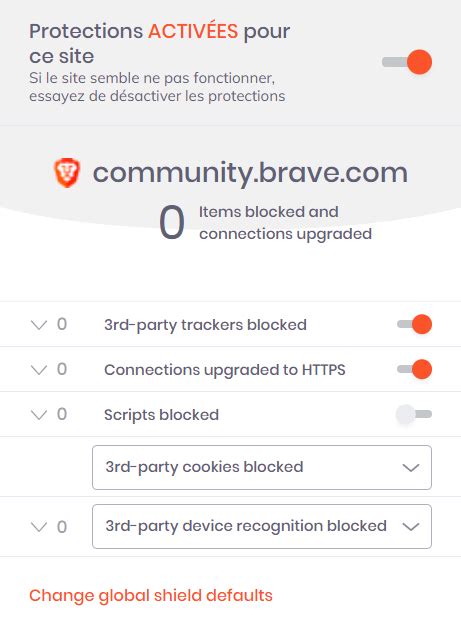 Brave shield dark theme - Nightly Builds - Brave Community