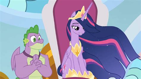 Spoiler! Alicorn princess grown-up Twilight Sparkle from mlp season 9 episode 26 - YouLoveIt.com