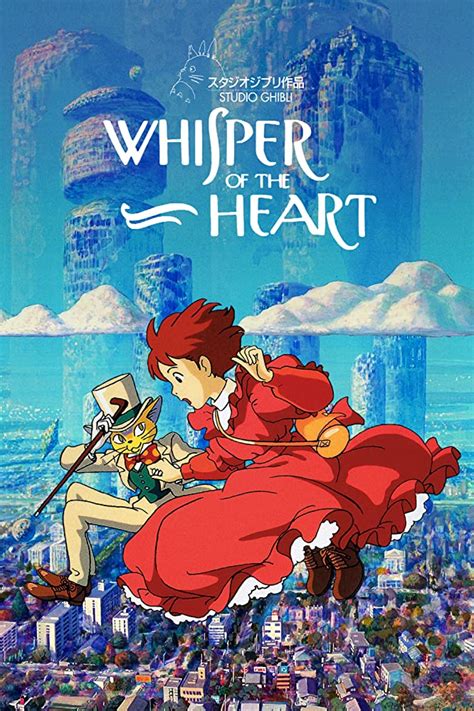 Whisper of the Heart (1995) in 2020 | Studio ghibli poster, Ghibli ...