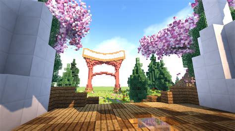 Japanese Garden Spawn Minecraft Map