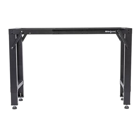 Montezuma 4 ft. to 6 ft. Adjustable Steel Workbench Frame MSF4829B ...