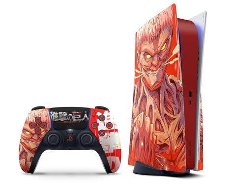 Attack on Titan Armored Titan PS5 PS5 Skin – Anime Town Creations