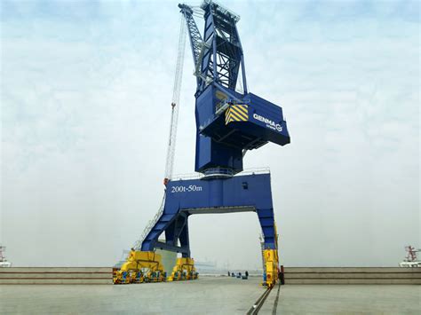 small port crane,MHC,Mobile Harbor Crane For Sale | Genma