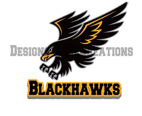 Blackhawks PNG , School Mascot Png , Sublimation Designs Downloads , Instant Download , Digital ...