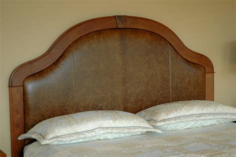 Leather Upholstered Headboard and Nightstands > Montana Fine Furniture > Handmade Furniture in ...