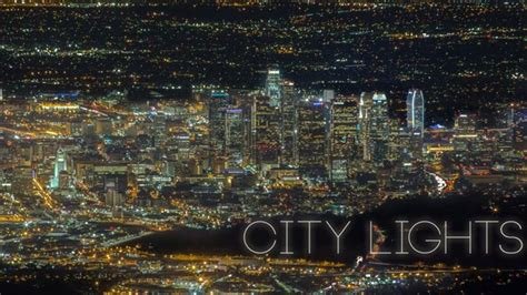 City lights are almost as beautiful as stars in this time lapse