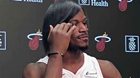 Jimmy Butler debuts ’emo’ look at Heat media day – NBC Chicago