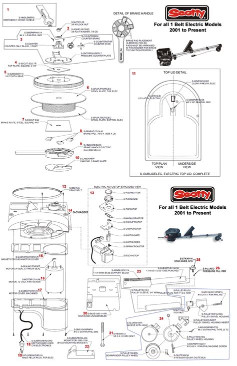 Order Scotty Electric Downrigger Parts online from FISH307.com with our ...